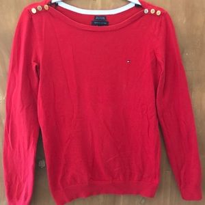 Tommy Hilfiger Red Sweater
